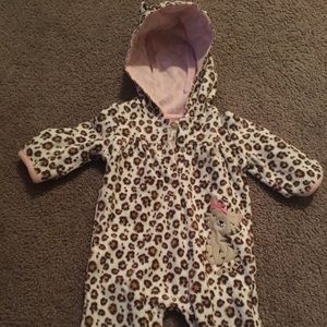 Carter’s leopard onesie